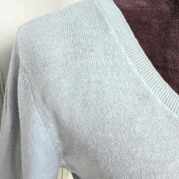 LOFT Women's Blue Lightweight Sweater Womens Soft Stretch Business Casual Sz S - Picture 3 of 12